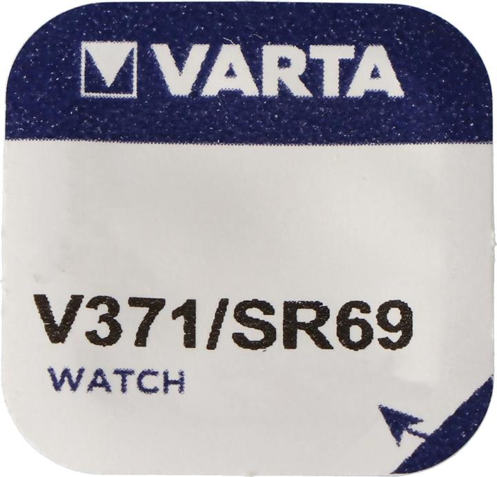 Produktbild AccuCell 100 Stück Varta V371, V371B, SR920SW Batterie (1 Stk., SR69, 36 mAh)