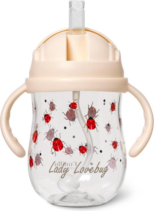 Copenhagen Vanilla - Straw Bottle - Tritan - Ladybug - 300 ml (STBS7825) (0.30 l)