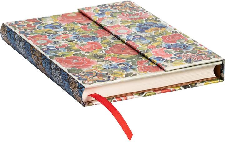 Actual product image Paperblanks Notebook pear orchard 13 x 18 cm, blank (13 x 18 cm, Plain, Hardcover)