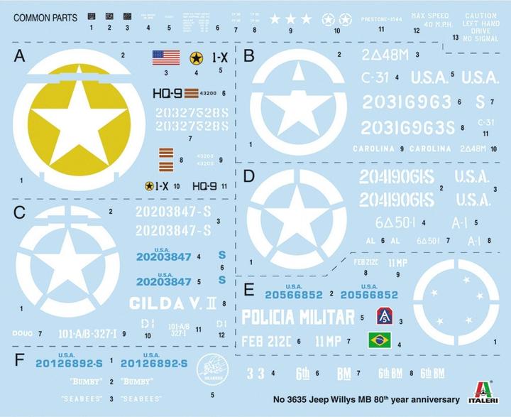 Produktbild 1:24 Willys Jeep MB "80th Anniversary"
