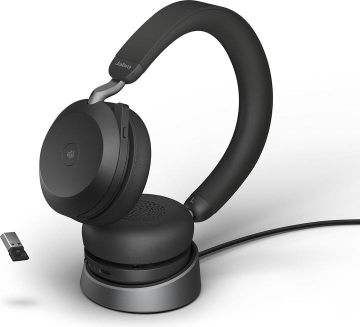 Jabra Evolve2 75 MS Stereo (Wireless, USB-A, Microsoft teams)