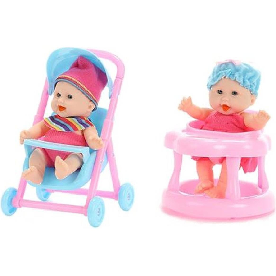 Thumbnail - Toi-Toys Beau Mini Babypuppe sitzend, 12cm