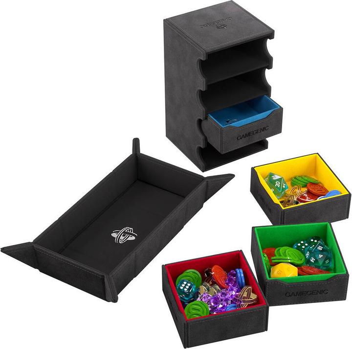 Produktbild Gamegenic GGS20168 - All-in-one-Token Box, Token's Lair, schwarz