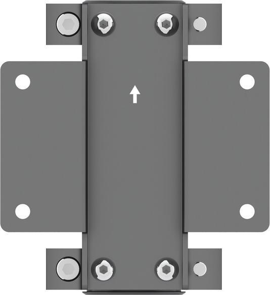 Image du produit Multibrackets Pince à tube Ø50mm, pour système Pro, métal (Platines de montage / d'adaption)