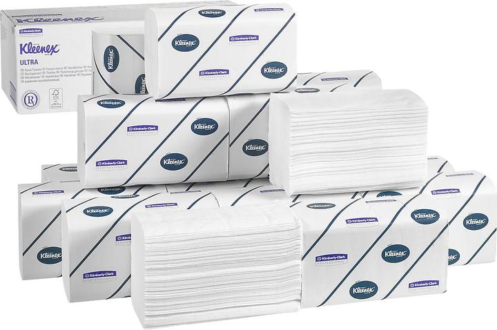 Actual product image Kimberly-Clark Hand Towels Interfolded White Small F1 (1 x)