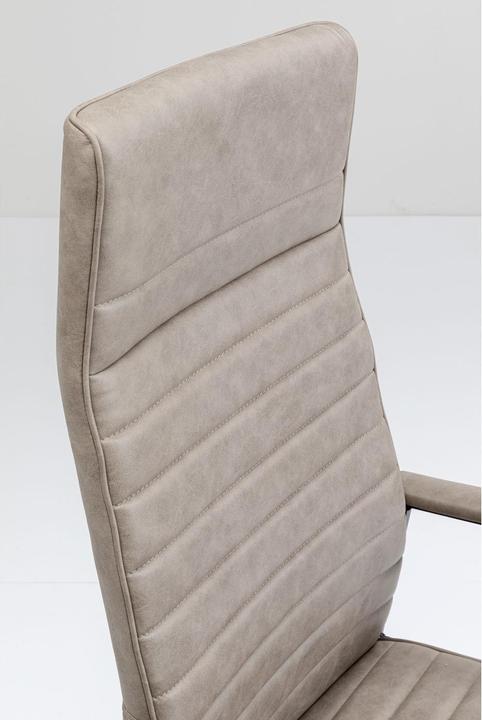 Image du produit Kare Design Chaise de bureau Labora pebble haut dossier