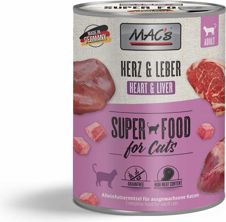 Produktbild MAC's CAT Herz & Leber (Adult, 1 Stk., 800 g)