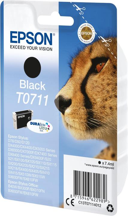 Produktbild Epson T0711 DuraBrite Ultra (BK)