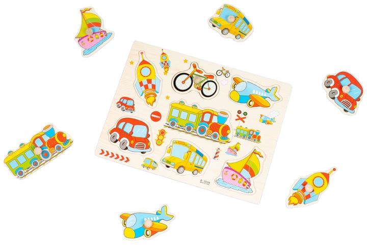 Image du produit The twiddlers Puzzle à encastrement Set de 4 animaux sauvages Apprendre (4 pièces)