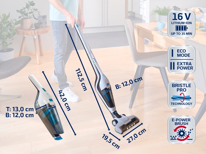 Immagine prodotto Leifheit Rotaro PowerVac 2in1 16V