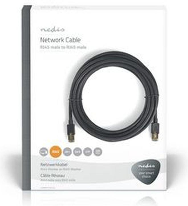 Actual product image Nedis Cat 6 cable- RJ45 8P8C male-- F/UTP- 20.0 m- round- (F/UTP, CAT6, 20 m)