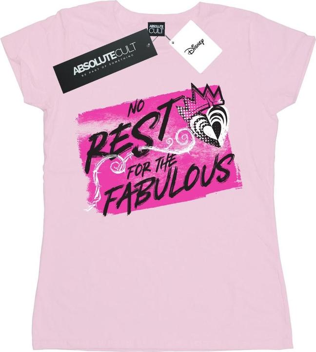 Actual product image Disney Womens/Ladies The Descendants No Rest Cotton T-Shirt (XL)