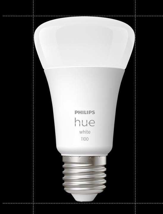 Actual product image Philips Hue White Starter Set (E27, 9.50 W, 1055 lm, 3 x, F)