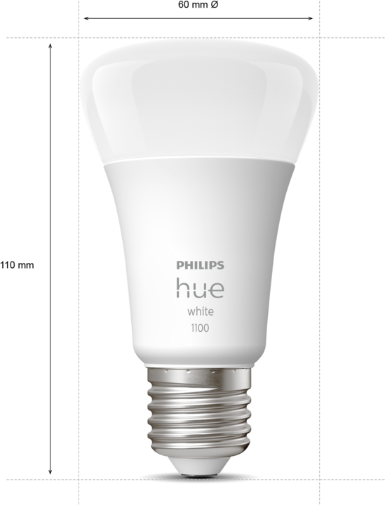 Image du produit Philips Hue White Starter Set (E27, 9.50 W, 1055 lm, 3 x, F)