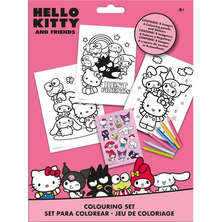Immagine prodotto Hello Kitty Malset mit Sticker