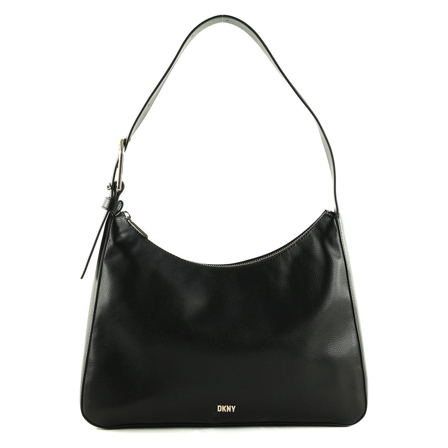 Dkny, Damen, Handtasche, Deena Hobo Bag, Schwarz