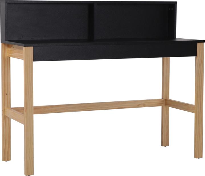 Image du produit Möbilia Bureau avec compartiments latéraux (120 x 45 x 101 cm)