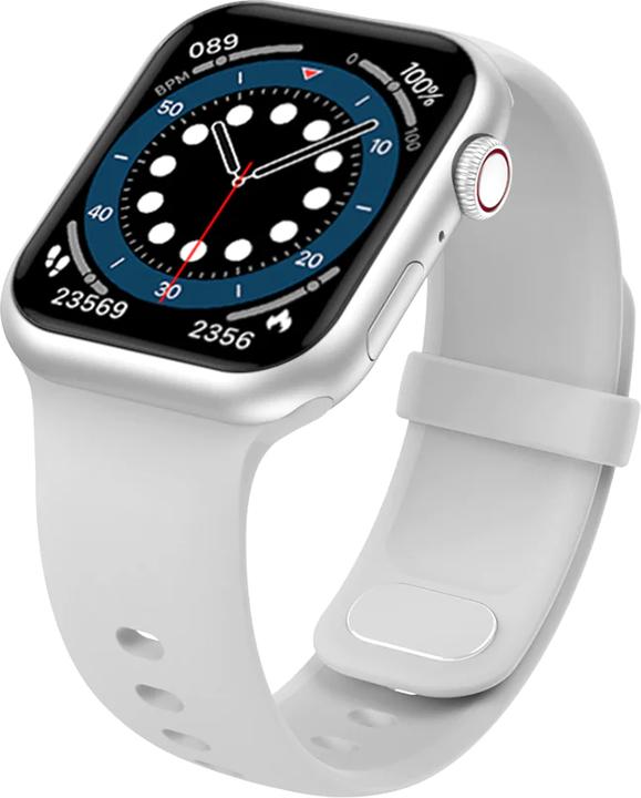 Produktbild Kumi Smartwatch KU3 META Enhanced srebrny (silver) (35 mm)