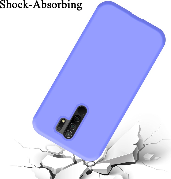 Produktbild Cadorabo TPU Liquid Silicone Case Cover (Xiaomi Redmi 9)