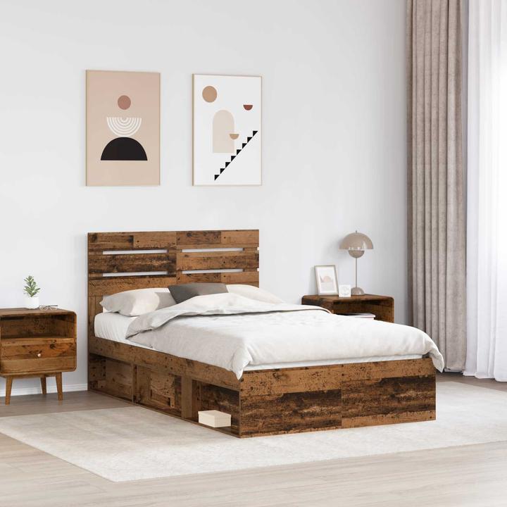 Image du produit vidaXL Moderner Bettrahmen (120 x 200 cm)