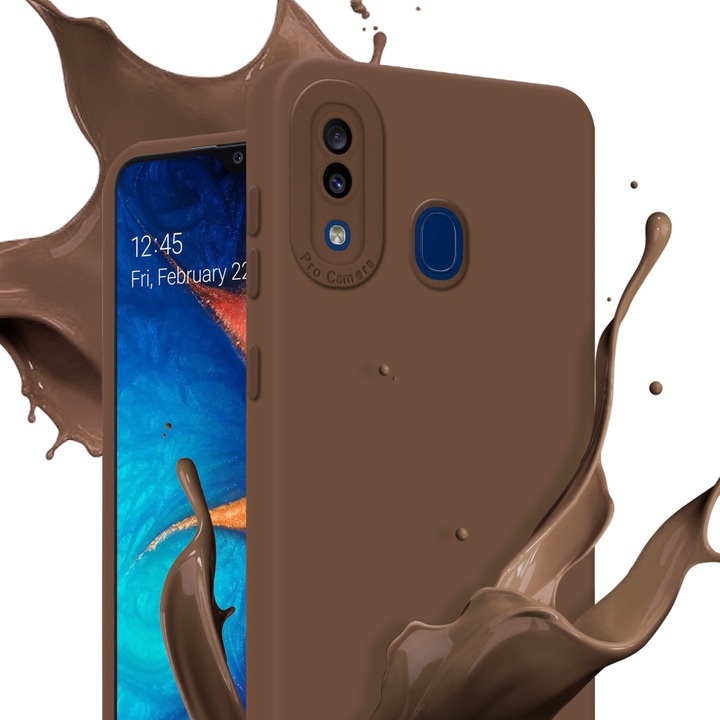 Produktbild Cadorabo Hülle für Samsung Galaxy A20 / A30 / M10s im TPU Fluid LM162 Style (Samsung Galaxy A20, TCL A30, Samsung Galaxy M10s)
