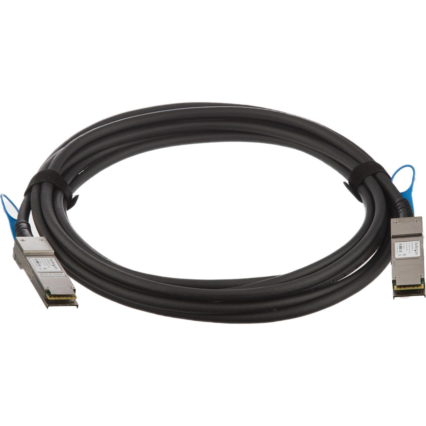 Thumbnail - StarTech 5M 40G QSFP+ ACTIVE DAC CABLE, Transceiver, Schwarz