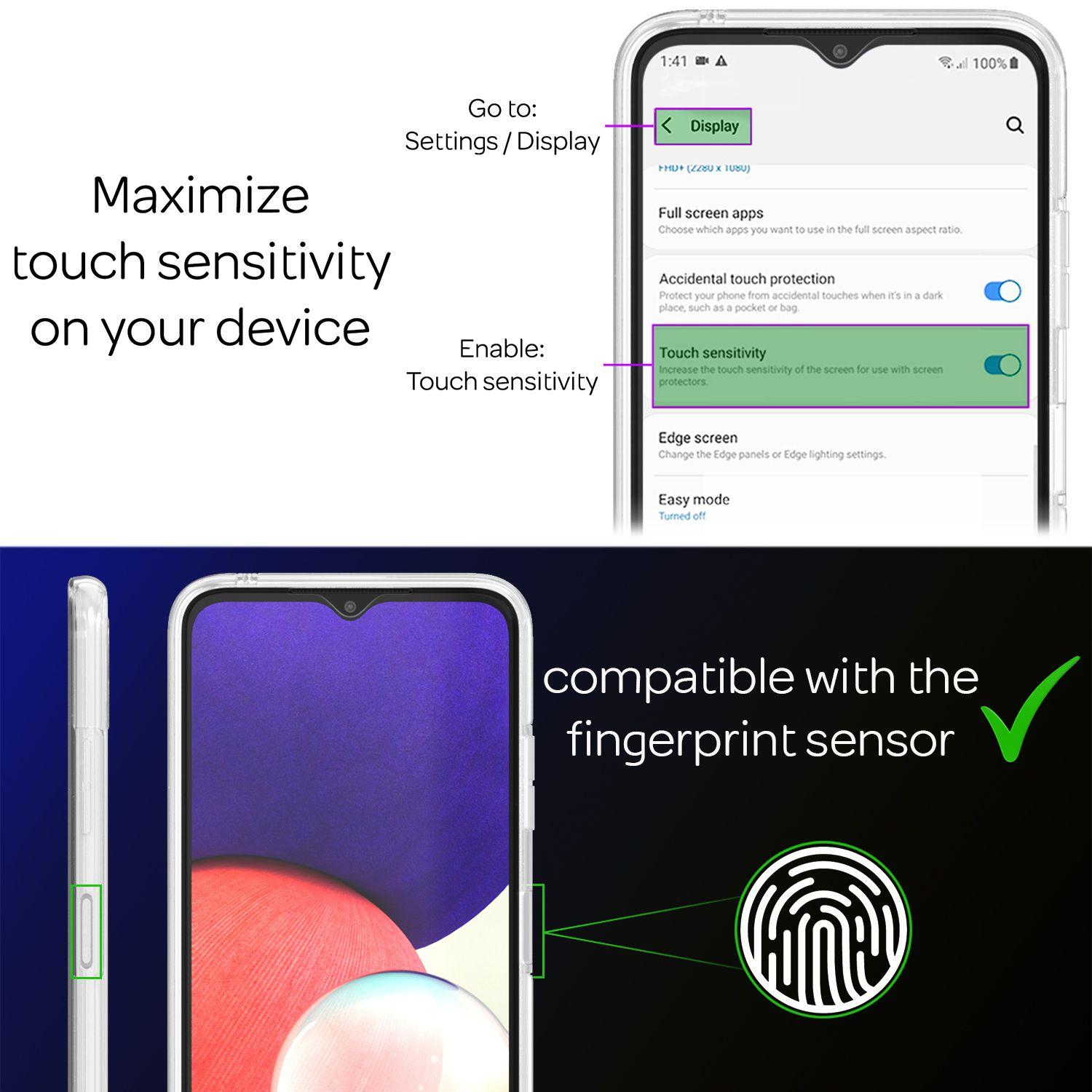 Thumbnail - Nalia 360 Grad Handyhülle (Samsung Galaxy A22 5G), Smartphone Hülle, Transparent
