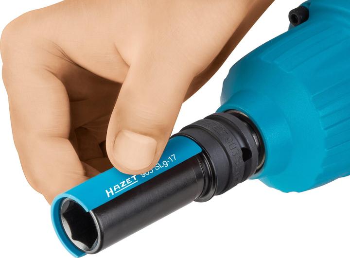 Produktbild HAZET Steckschlüssel Satz 163-369/104 ∙ Vierkant6,3 mm (1/4 Zoll), Vierkant12,5 mm (1/2 Zoll), Vier…