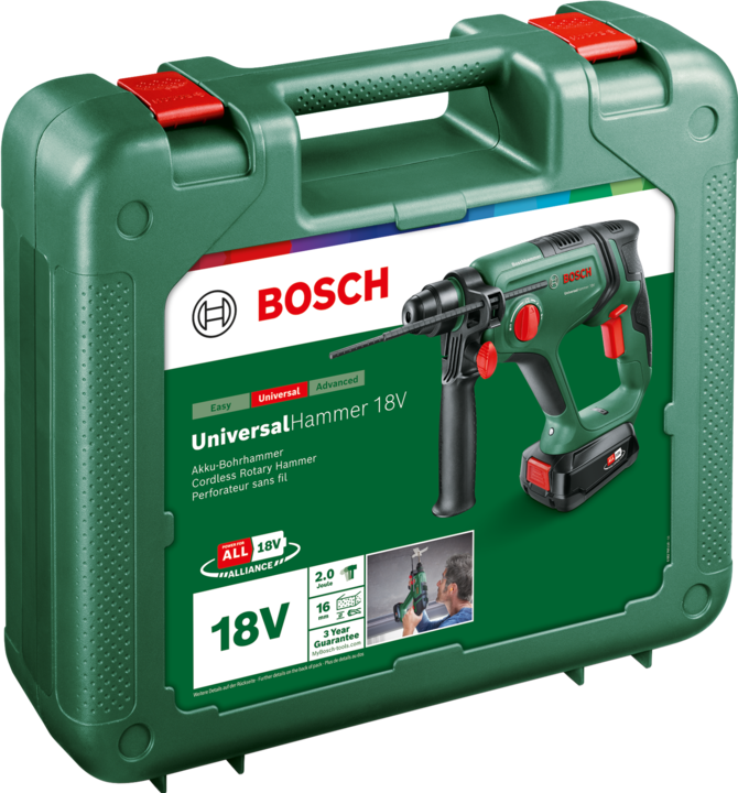 Actual product image Bosch Home & Garden Universal Hammer 18V (Rechargeable battery operated)