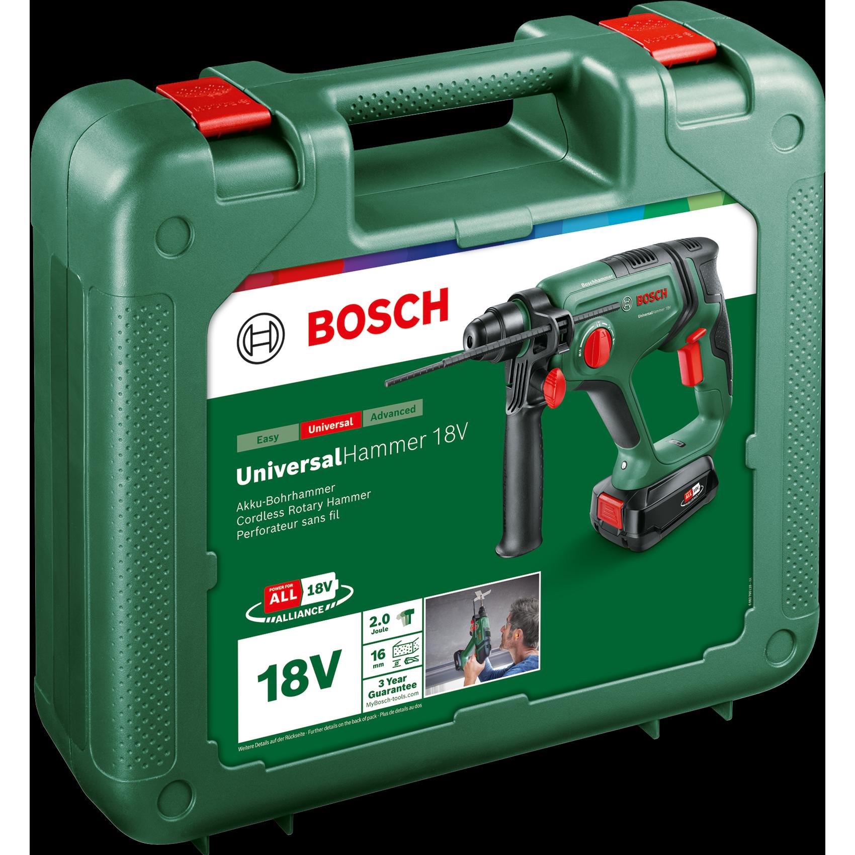 Thumbnail - Bosch Home & Garden, Bohrmaschine + Akkuschrauber, Universal Hammer (Akkubetrieb)