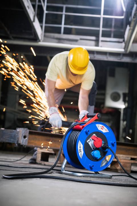 Produktbild Brennenstuhl Baustellen-Kabeltrommel (30 m, 2.50 mm²)
