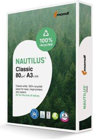 Nautilus Classic natural white (500 Sheets, 80 g/m²)
