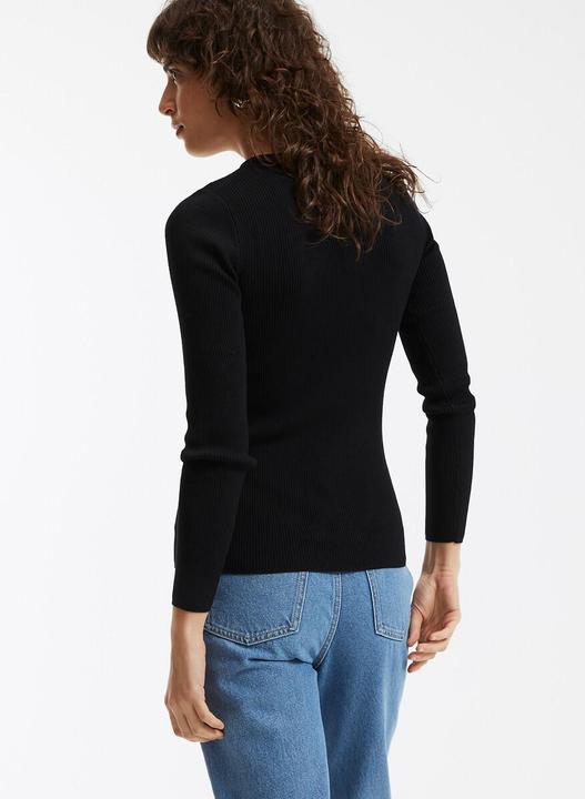 Produktbild La Redoute Collections Feinstrickpullunder mit rundem Ausschnitt (S)