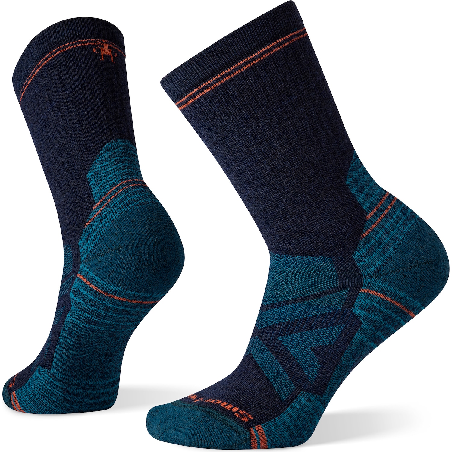 Smartwool, Damen, Sportsocken, Hike Full Cushion Crew (34 - 37), Schwarz, Blau