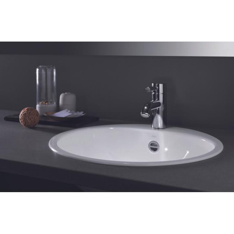 Thumbnail - Alape, Waschbecken, Einbaubecken EW 3.2, rund Ø 47,5cm, 2018000000, weiss (500 mm, 495 mm)