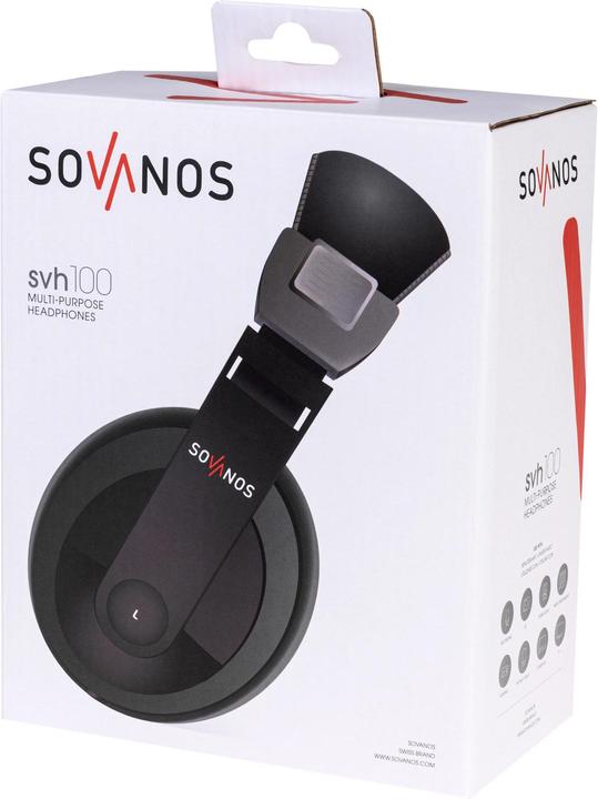 Image du produit Sovanos SVH100-BK (ANC, Filaire)