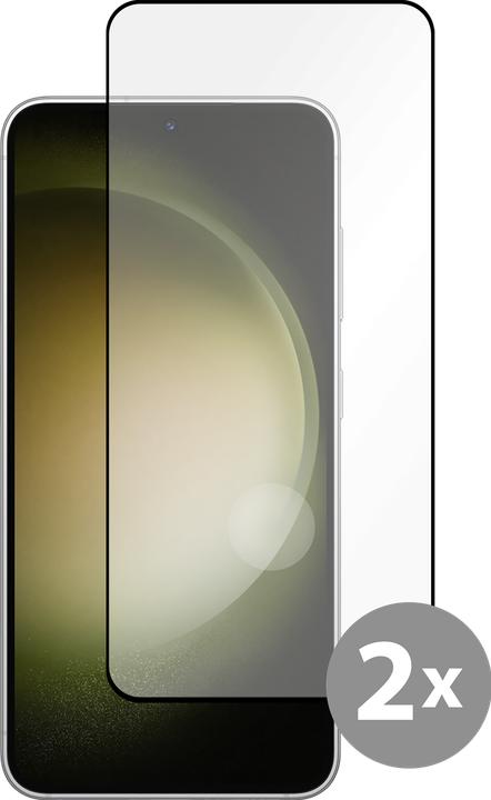 Produktbild Cazy Schutzglass Kompatibel mit Samsung Galaxy S23 - Tempered Glass Volle Abdeckung - 2 Stück (2 Stück, Samsung Galaxy S23)