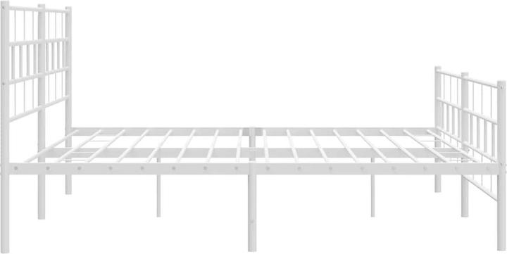 Produktbild vidaXL Metall Bettgestell (200 x 200 cm)