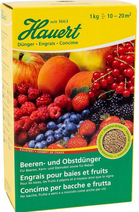 Actual product image Hauert Berries and fruit fertilizer (1 kg, 1 l)