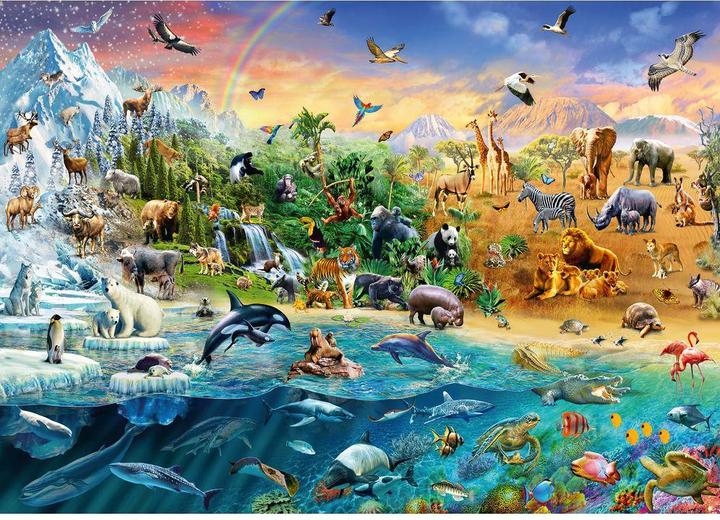 Image du produit Schmidt Spiele Le monde des animaux (1000 pièces)