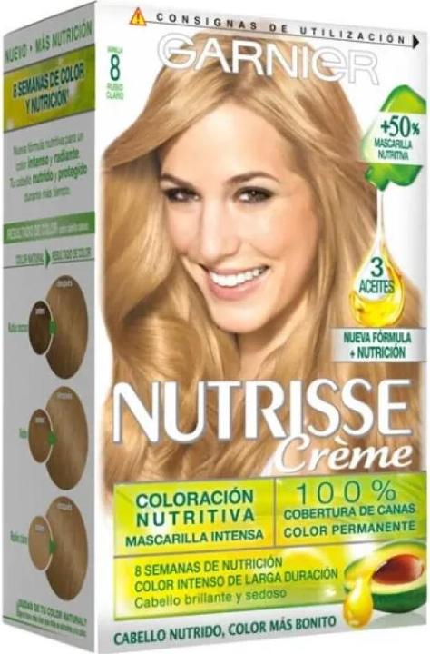 Immagine prodotto Garnier Ink Pelo Nutrisse 8 Rubio Claro (8)