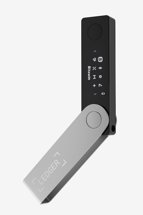 Immagine prodotto Ledger Nano X - Nero onice (Bitcoin, Litecoin, Ubiq, Bitcoin Cash, Komodo, Zcash, Ethereum Classic, Ether, Vertcoin, Stellar, Neo, Dash)