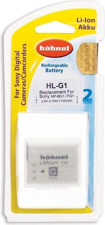 Productafbeelding Hähnel Dk Batterij Sony Hl-G1 (Batterij van de camera)