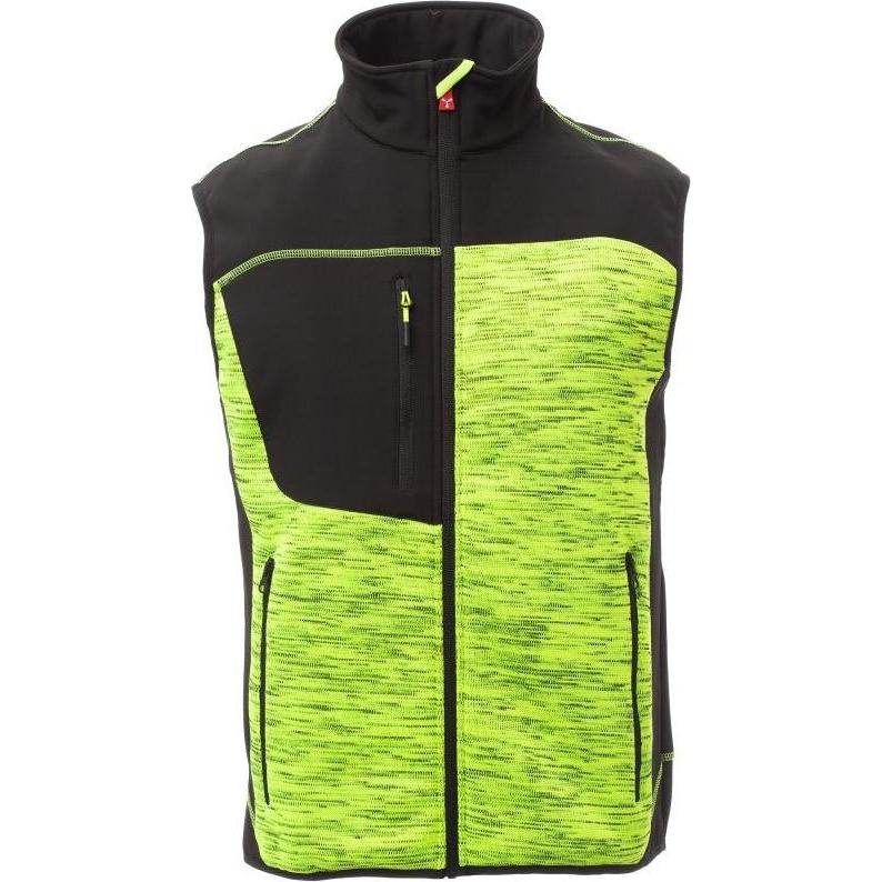 Payper, Herren, Weste, Tour Strickweste, Gelb, (XXL)