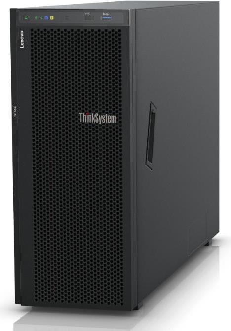Produktbild Lenovo ThinkSystem ST550 Silver Xeon 4210R 32GB 0T (Intel Xeon Silver 4210R, 32 GB, Tower Server)