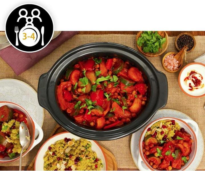 Crockpot Slowcooker - Crème - Digitaal - 3,5L