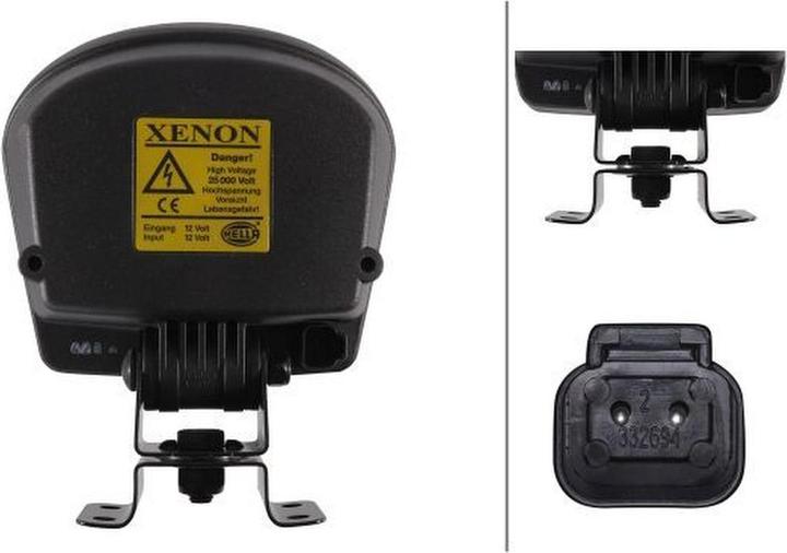 Image du produit Hella Phares de travail au xénon pour AGCO