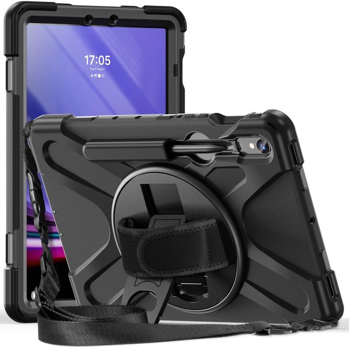 Insmat Rugged Armor Case, Samsung Galaxy Tab S8/S9 Ultra, black (Samsung Galaxy Tab S9 Ultra)