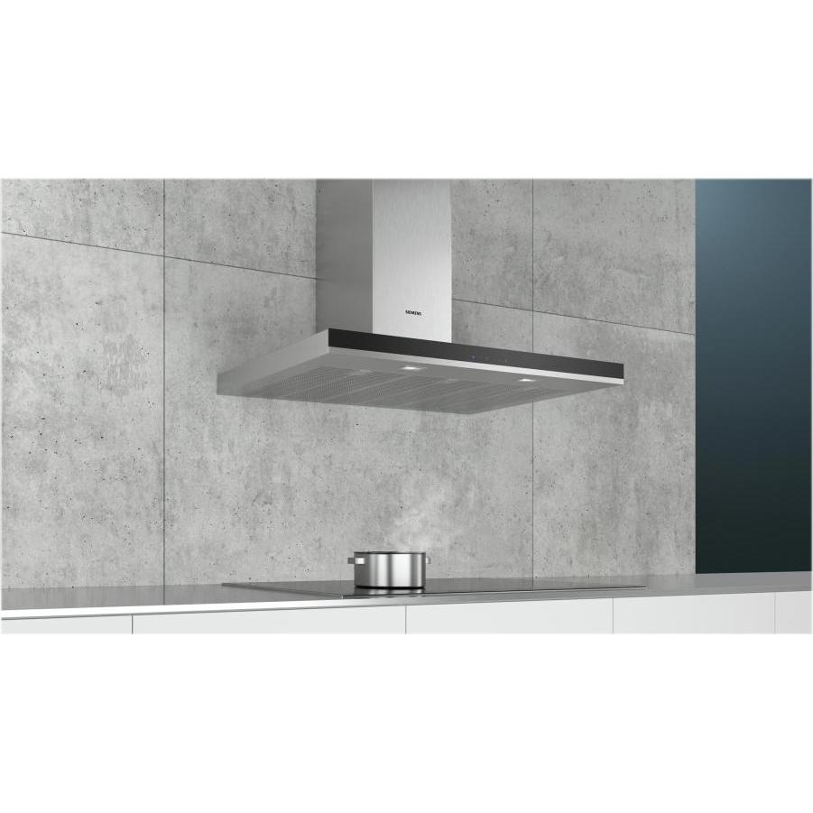 Siemens LC97BHM50, Dunstabzugshaube, Silber