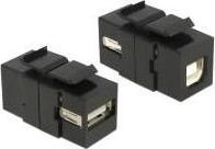 Immagine prodotto Delock Jack Keystone: USB2.0 (Fascette ferma-cavo)